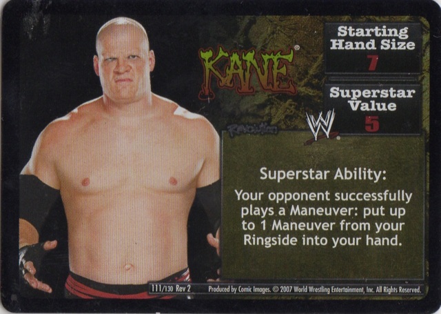 REVOLUTION Kane Superstar Card